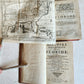 1735 HISTORY of CONQUEST of FLORIDA 2 VOLUMES antique ILLUSTRATED Americana