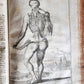 1704 ANATOMY MUSCLE TREATISE antique AMAZINGLY ILLUSTRATED