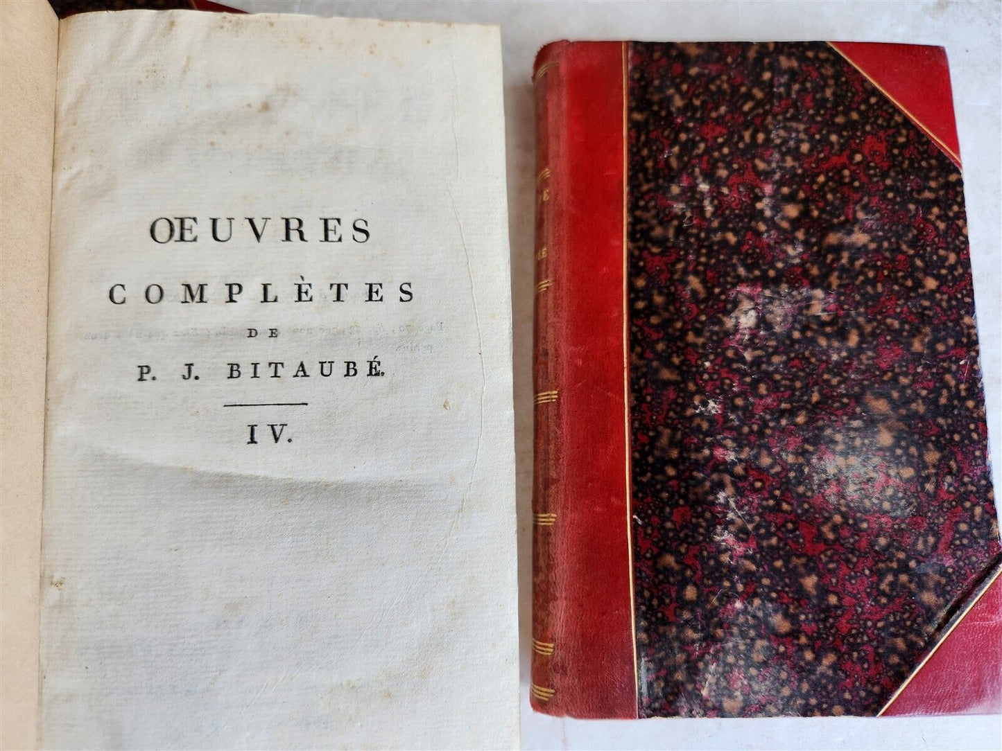 1804 L'ODYSSEE D'HOMERE by BITAUBE 3 VOLUMES antique in FRENCH