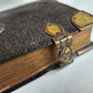 1680 BIBLE in ENGLISH OLD TESTAMENT antique KING JAMES VERSION w/ metal clasps