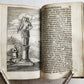 1674 WORLD'S RELIGIOUS SERVICES FULLY ILLUSTRATED antique VELLUM BINDING