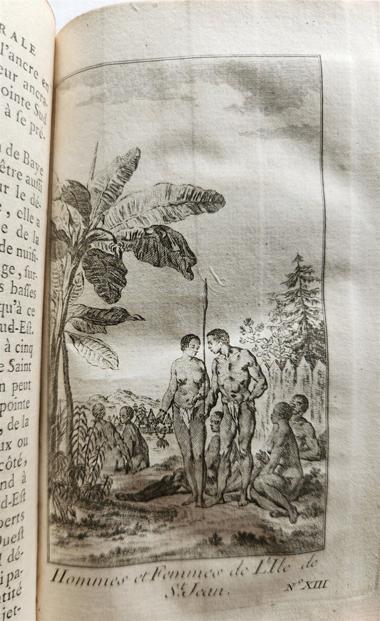 1749 HISTOIRE des VOYAGES antique VOL. 7 illustrated TRAVELS to AFRICA