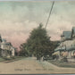 ASHLAND OH COTTAGE STREET ANTIQUE POSTCARD