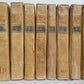 1780-82 ORIGIIN & NATURE of CIVIL SOCIETY & GOVERNMENT antique 8 VOLUMES vellum