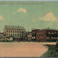 SHELBYVILLE IN SOUTH EAST CORNER PUBLIC SQUARE ANTIQUE POSTCARD
