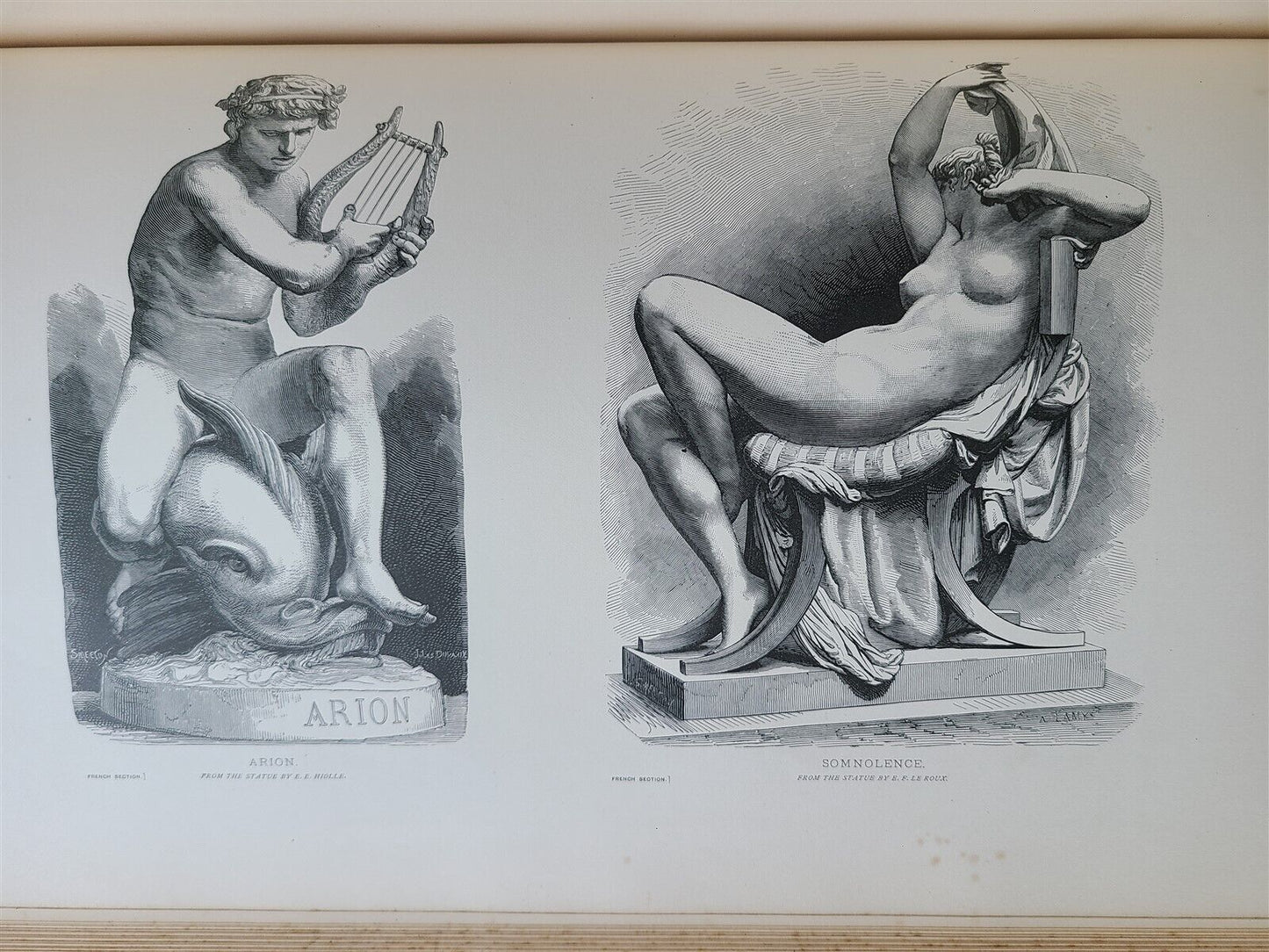 1878 MASTERPIECES of PARIS UNIVERSAL EXHIBITION antique FOLIO D'OEUVRE D'ART