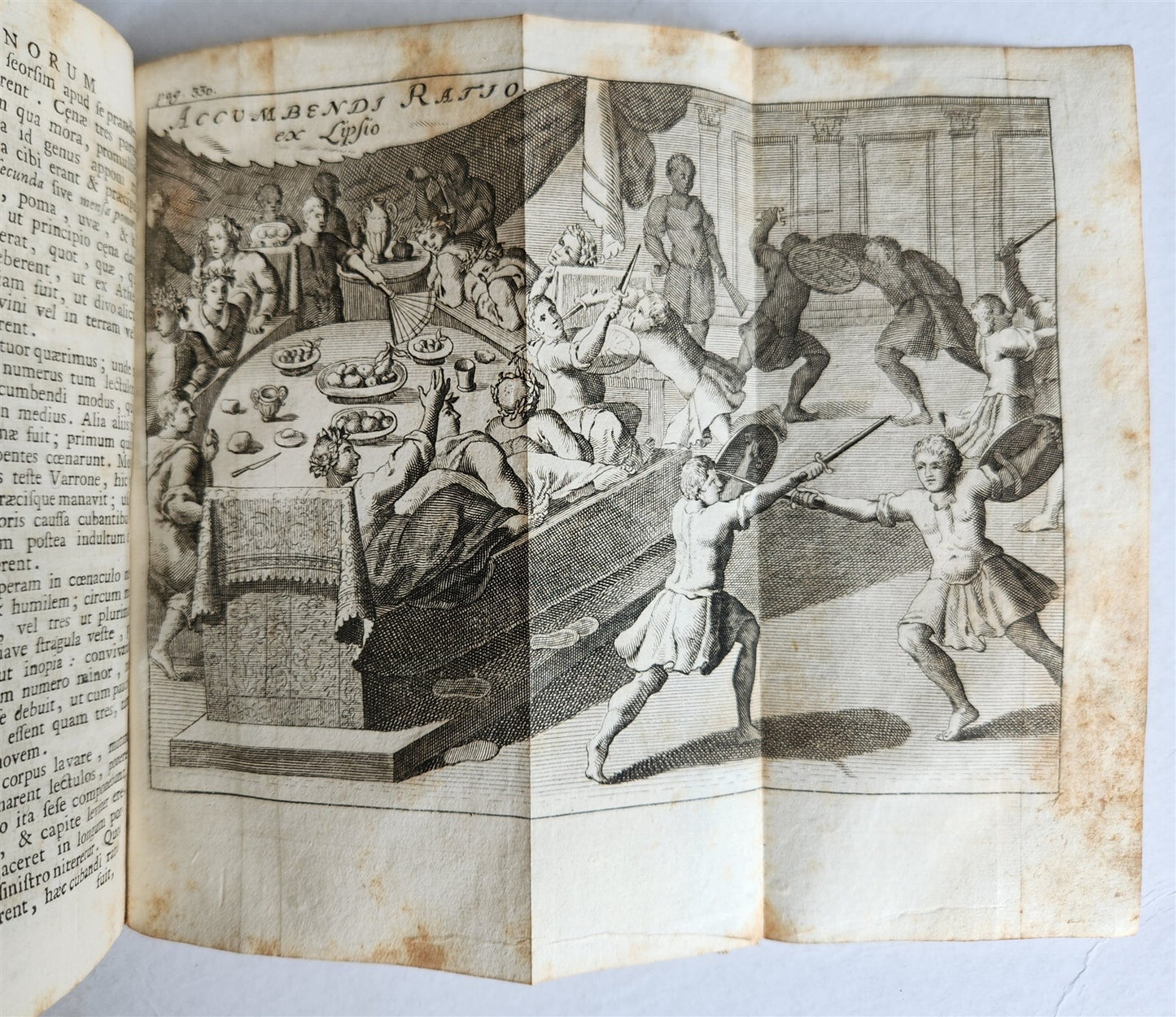 1759 ROMANA REPUBLICA Militari & Civili ROMANORUM antique VELLUM ILLUSTRATED