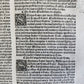 1513 POST-INCUNABULA HISTORY of FRANCISCANS ORDER antique Vellum Bound RARE