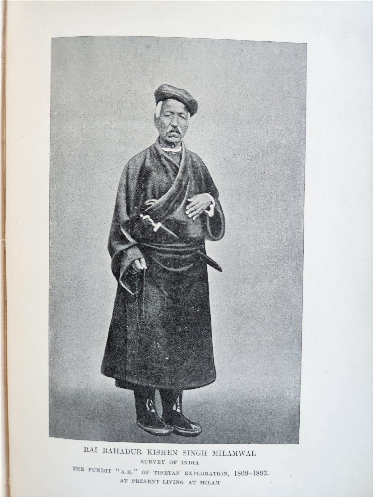 1906 WESTERN TIBET AND BRITISH BORDERLAND antique ILLUSTRATED