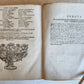 1693 ITALIAN GERMAN DICTIONARY by M. CRAMER antique VELLUM BOUND