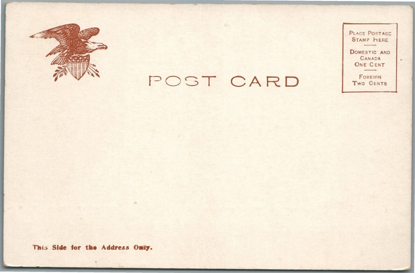 NEWTOWN PA GEORGE SCHOOL ANTIQUE POSTCARD publ. by Frank Walker