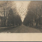 CANTON PA UNION STREET ANTIQUE REAL PHOTO POSTCARD RPPC