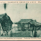 ZULU ARCHIPELAGO ZAMBOANGA FISHERMEN HUTS ANTIQUE HAMBURG AMERICA LINES POSTCARD