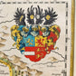 1640 MAP of GERMANY COUNTY of NASSAU by WILLEM BLAEU antique AUTHENTIC