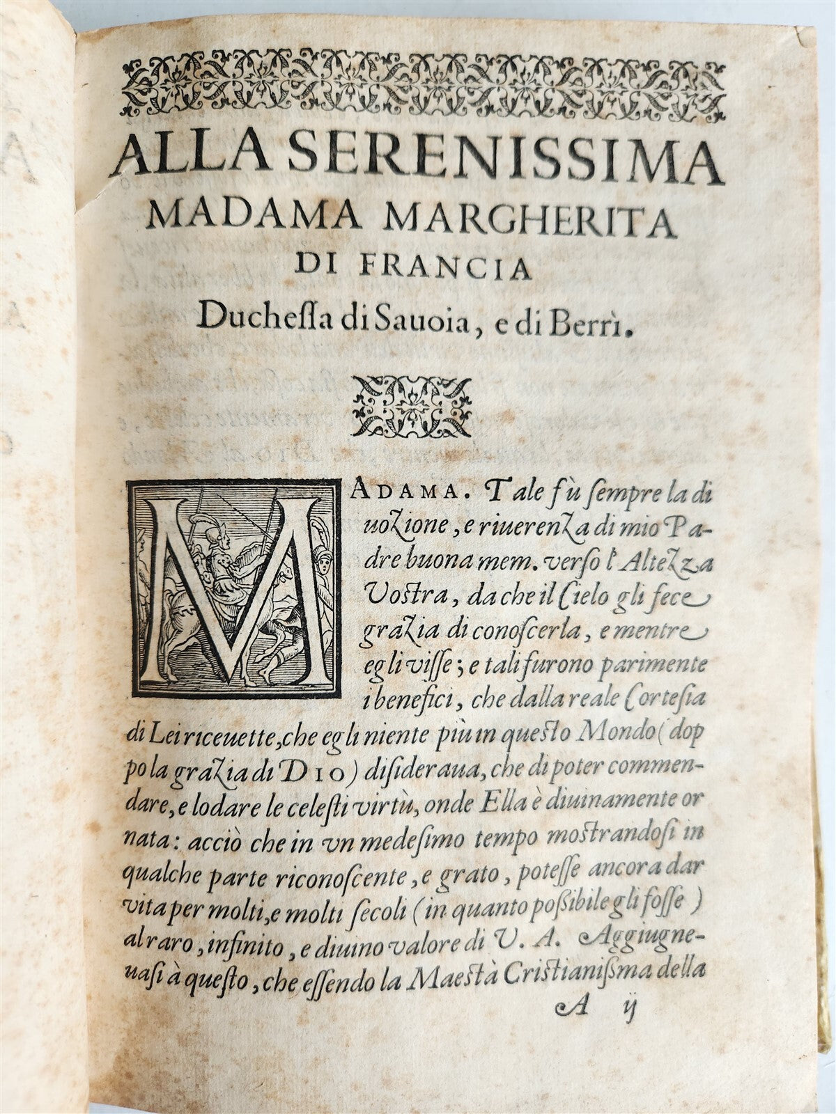 1570 La Avarchide del s. Luigi Alamanni POETRY antique VELLUM BOUND 16th CENTURY