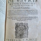 1598 CANON LAW THEOLOGY by Martino de AZPILCUETA antique VELLUM 16th CENTURY