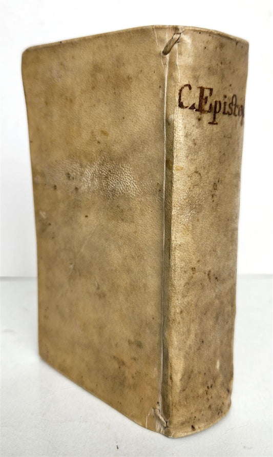 1771 CICERO EPISTOLARUM antique vellum bound
