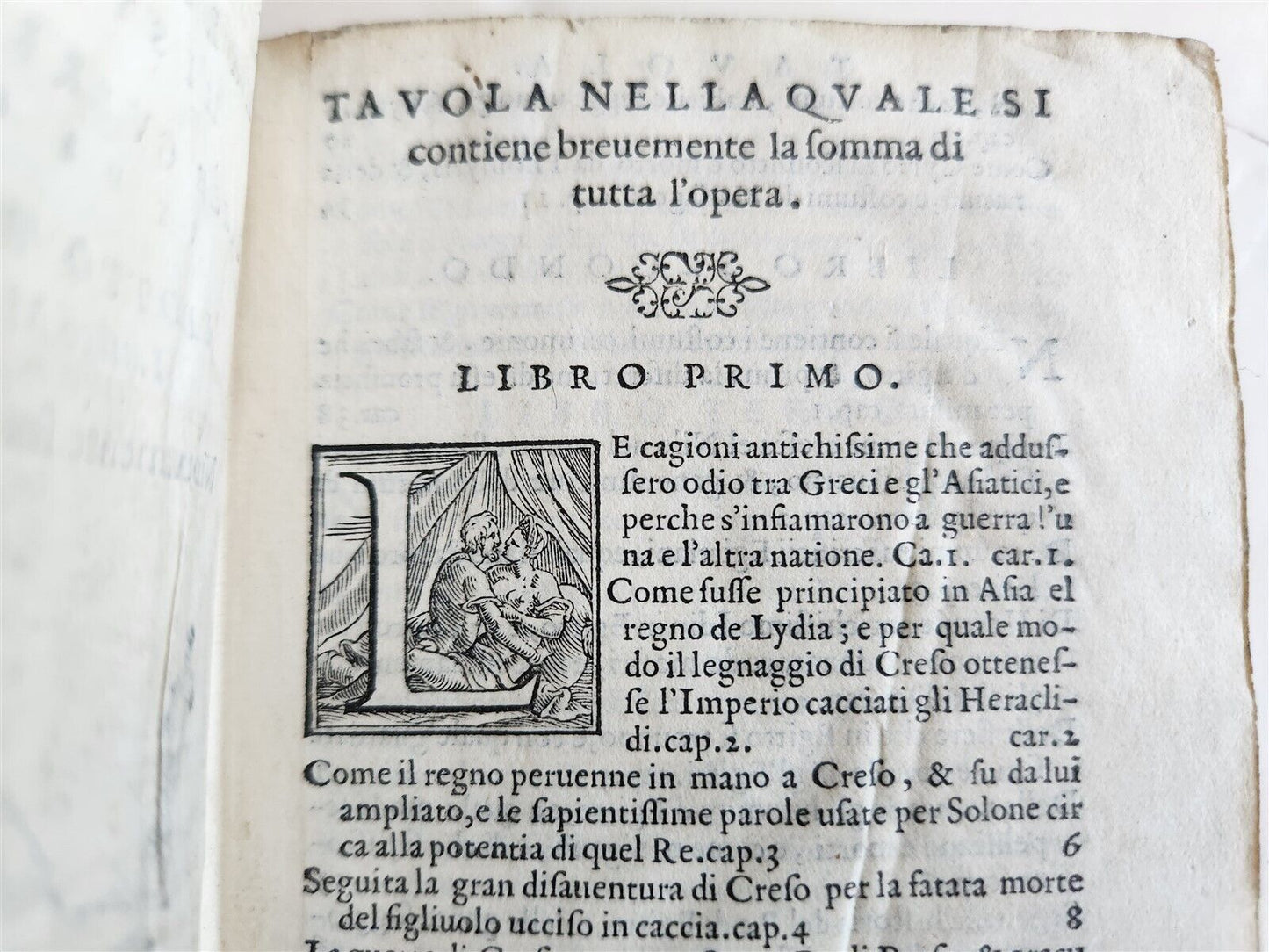 1565 HERODOT HISTORY GREECE & PERSIA WAR antique DELLE GUERRE DE GRECI et PERSI