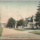 ASHLAND OH SANDUSKY STREET 1909 ANTIQUE POSTCARD