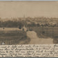 DOYLESTOWN PA GENERAL VIEW ANTIQUE REAL PHOTO POSTCARD RPPC