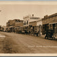 BLOOMINGTON WI STREET SCENE ANTIQUE REAL PHOTO POSTCARD RPPC