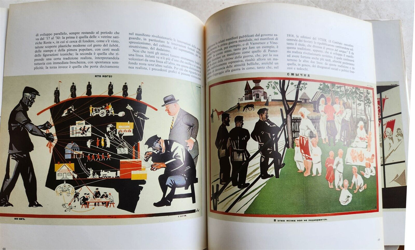 MANIFESTI RIVOLUZIONARI vintage ART & REFERENCE ALBUM RUSSIAN SPANISH POSTERS