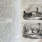 1839 VOYAGE PITTORESQUE AUTOUR du MONDE 2 VOLUMES antique ILLUSTRATED