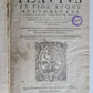 1577 PLATO COMEDIES antique 16th CENTURY FOLIO M. Accius Plautus