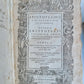 1597 ARISTOTLE 2 VOLUMES 16th CENTURY antique VELLUM BOUND in GREEK & LATIN