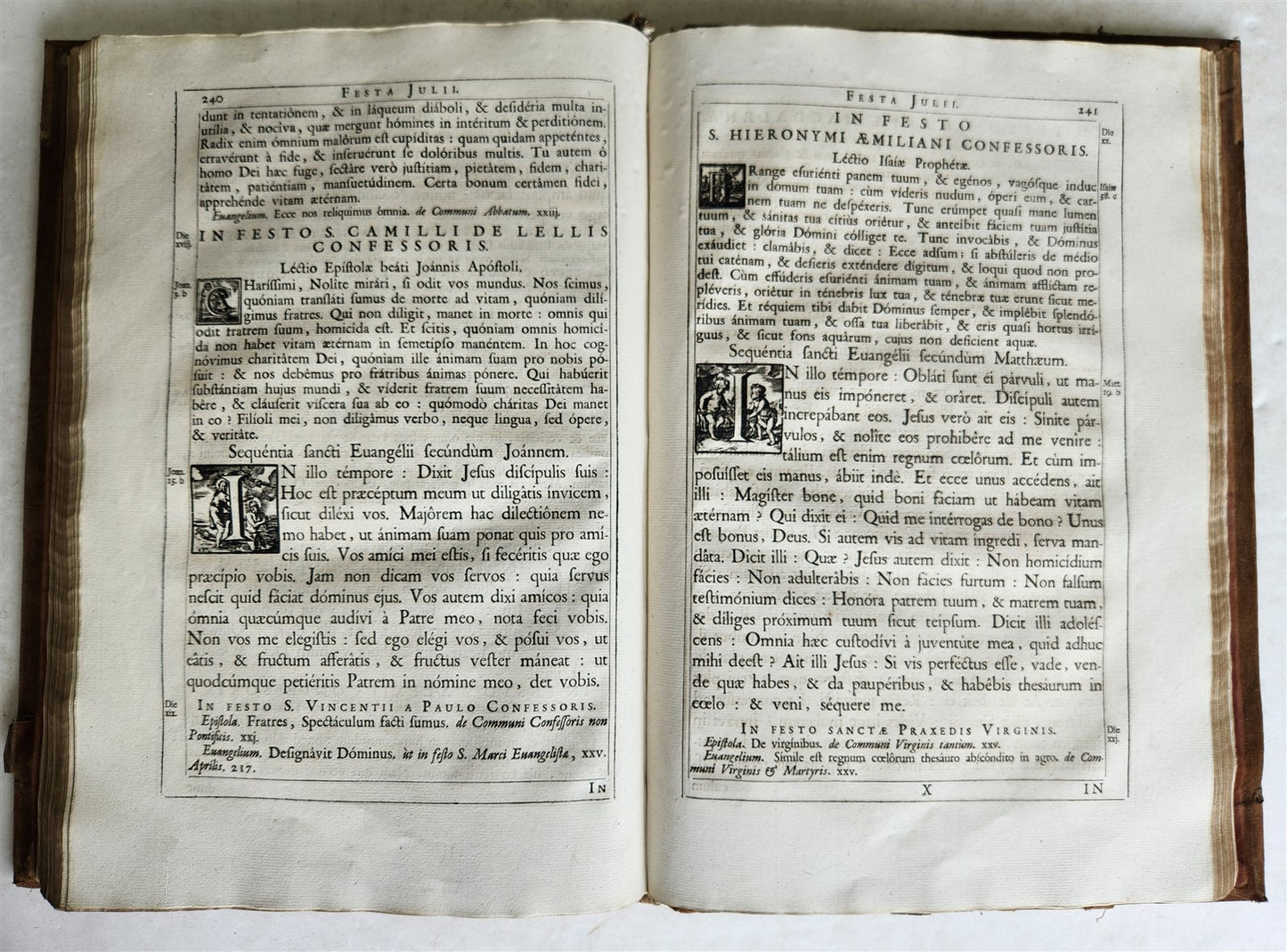 1781 PLANTIN Epistolae et Euangelia MISSAL antique LARGE FOLIO