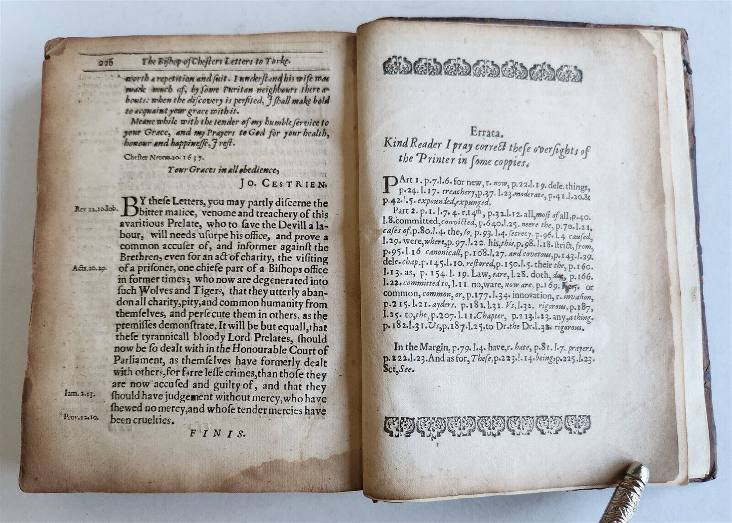 1641 NEW DISCOVERY of PRELATES TYRANNY antique in ENGLISH