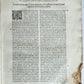 1583 Divi Ioannis Chrysostomi Archiepiscopi Constantinopolitani ANTIQUE 16th C.