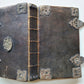 1769 PSALMS of DAVID antique STUNNING BINDING w/ SILVER FITTINGS & CLASPS Bible