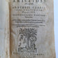 1604 AELIUS ARISTIDES 2 VOLUMES antique Adrianensis Oratoris Clarissimi RARE
