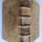 1586-1593 LAW BOOK by CAESARIS CONTARDI antique FINE HAND TOOLED PIGSKIN BINDING