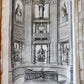 1677 LIVES of ROMAN POPES 4 FOLIO VOLUMES FULLY ILLUSTRATED antique in LATIN