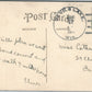 BARABOO WI OAK STREET ANTIQUE POSTCARD