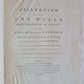 1780 BRITISH ROYALTY WILLS COLLECTION by John Nichols antique