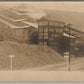 MANAHOY CITY PA COLLIERY ANTIQUE REAL PHOTO POSTCARD RPPC