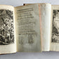 1778 Gerusalemme liberata by TORQUATO TASSO antique ILLUSTRATED 2 volumes