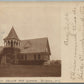 BOGADA NJ CHURCH ANTIQUE REAL PHOTO POSTCARD RPPC