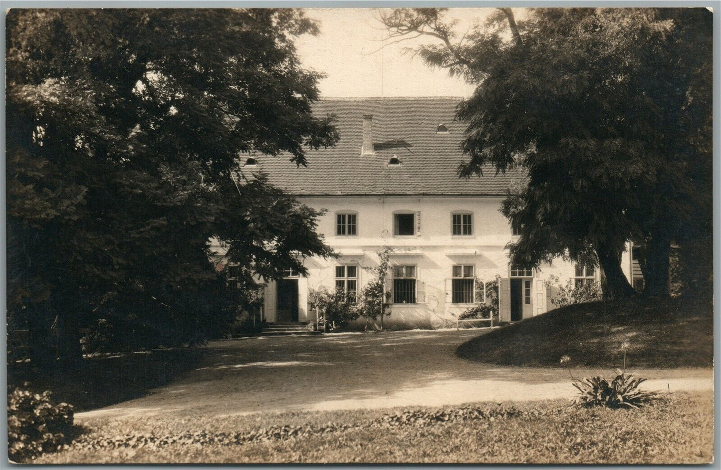 HUNGARY CASTLE of BOTFA VINTAGE REAL PHOTO POSTCARD RPPC