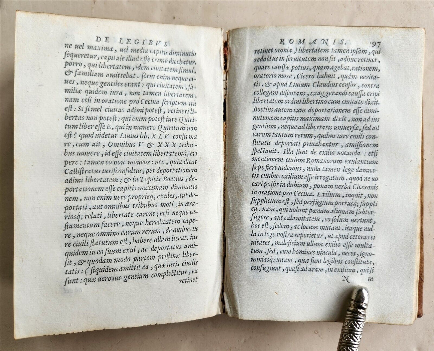 1559 ALDINE PRESS PAOLO MANUZIO antique 16th CENTURY Antiquitatum Romanarum