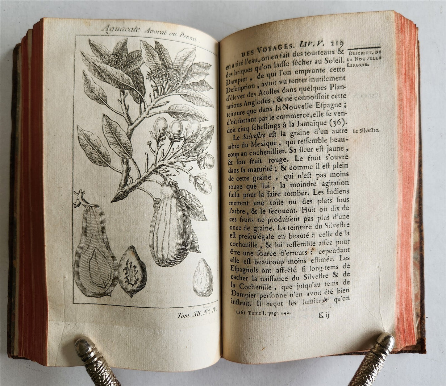 1754 HISTOIRE des VOYAGES illustrated MEXICO TRAVELS vol. 48 antique