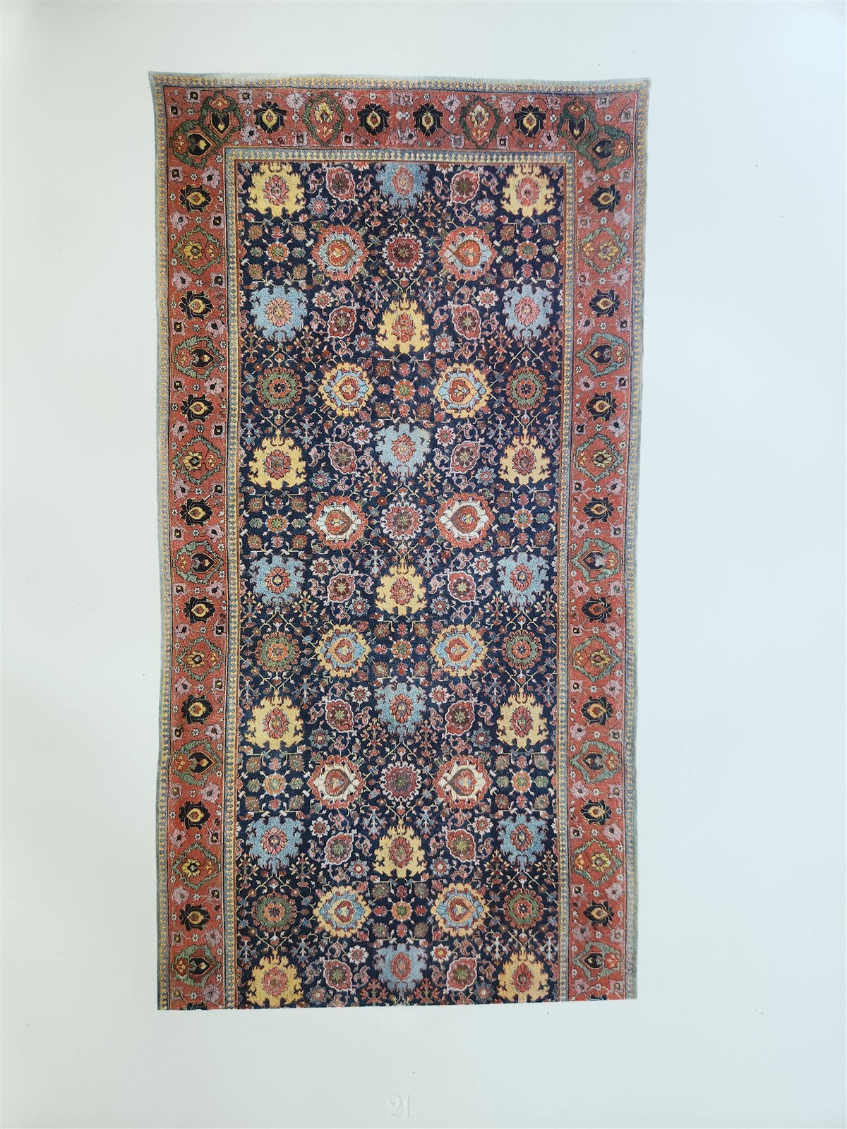 1926 OLD ORIENTAL CARPETS antique ILLUSTRATED FOLIO Austrian Art Industry Museum