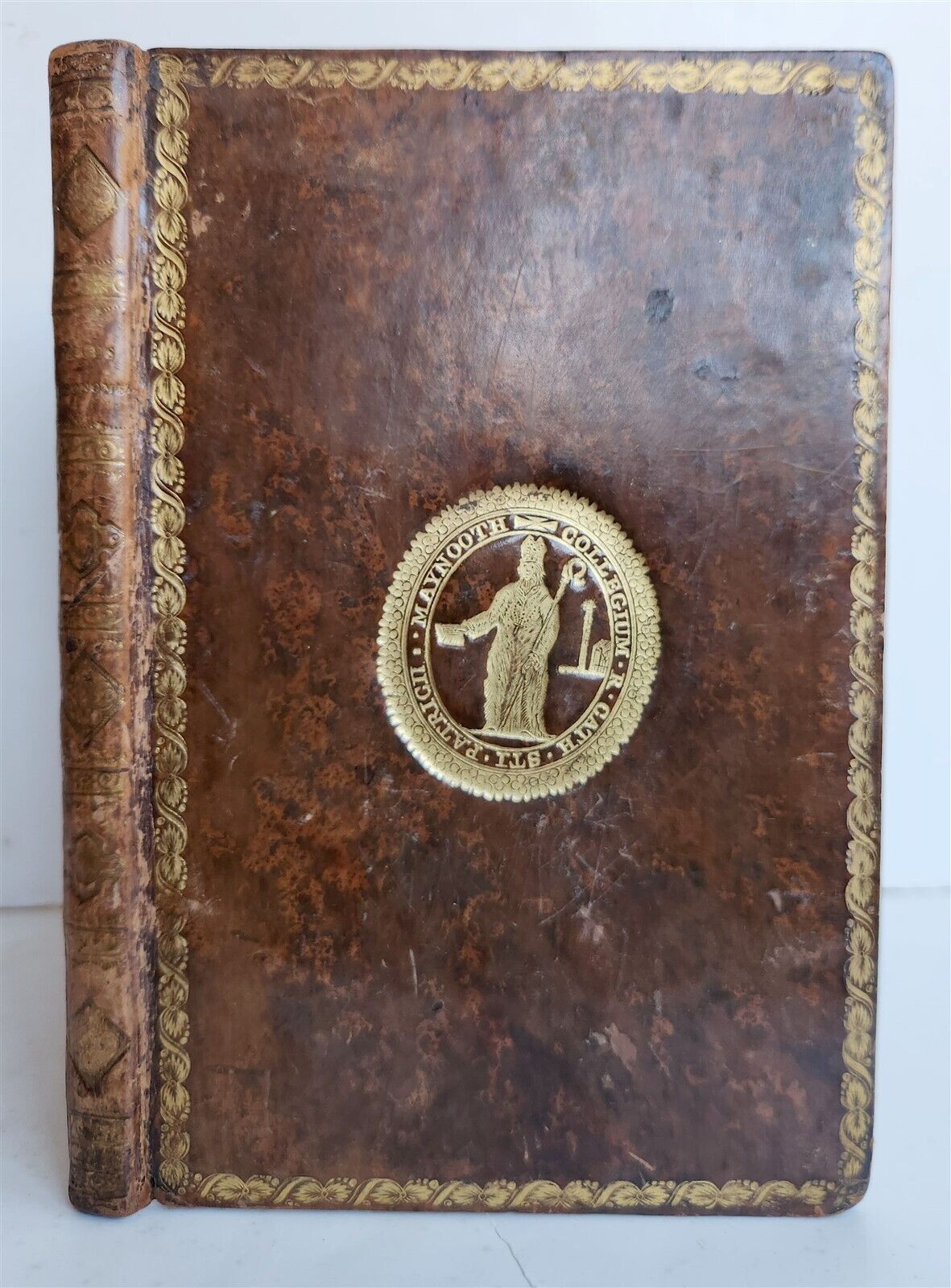 1810 TREATISE on PLANE & SPHERICAL TRIGONOMETRY ILLUSTRATED antique