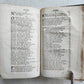 1753 BOOK of COMMON PRAYER w/ PSALTER in ENGLISH antique