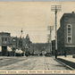 DIXON IL GALENA AVENUE LOOKING NORTH ANTIQUE POSTCARD
