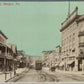 BANGOR PA BROADWAY ANTIQUE POSTCARD
