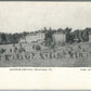 NEWTOWN PA GEORGE SCHOOL ANTIQUE POSTCARD publ. by Frank Walker